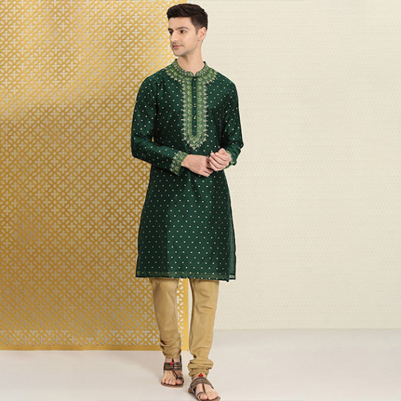 https://www.fabcrab.in/products/men-green-gold-toned-ethnic-motifs-embroidered-thread-work-jashn-kurta
