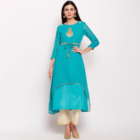 https://www.fabcrab.in/products/women-teal-embroidered-kurta