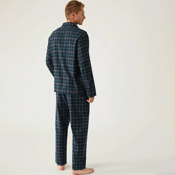 https://www.fabcrab.in/products/men-green-blue-checked-night-suit