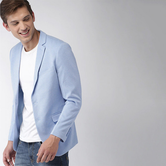 https://www.fabcrab.in/products/men-blue-solid-single-breasted-knitted-blazer