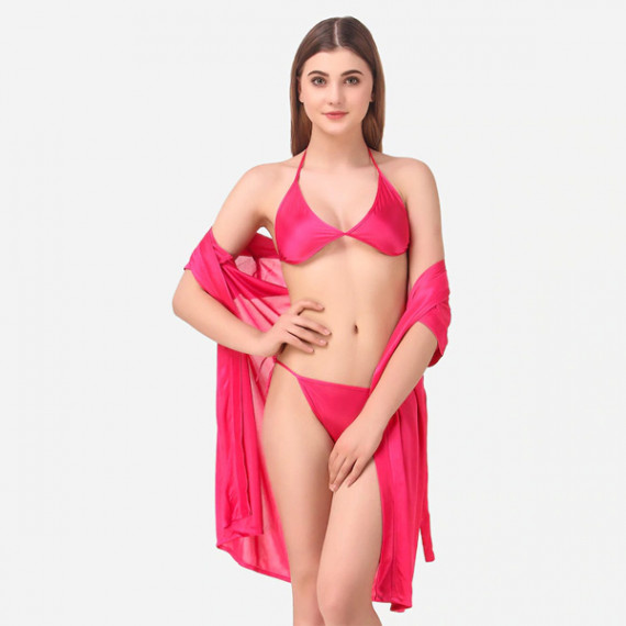 https://www.fabcrab.in/products/pink-solid-satin-nightwear-set