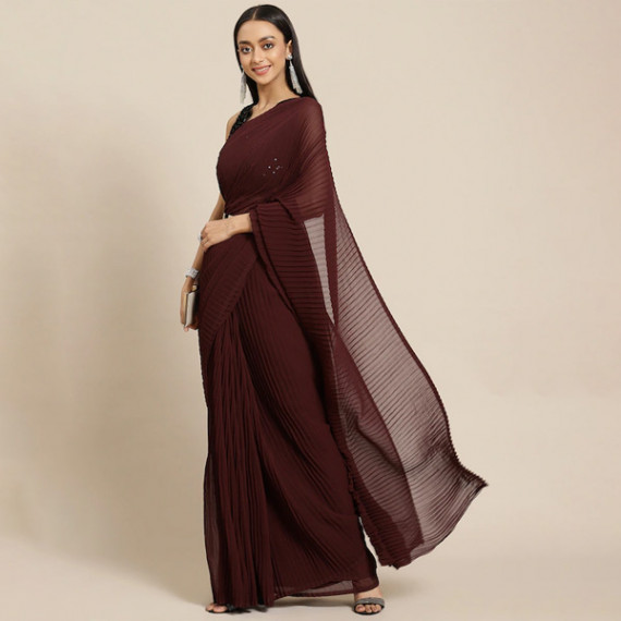 https://www.fabcrab.in/products/maroon-pleated-georgette-saree